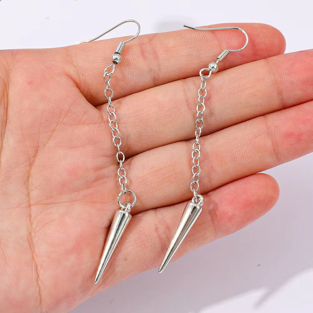 K-Pop Demon Hunters Jewelry,Mira Earrings,Brincos Mira-K-Pop Caçadores De Demô Nios-Cosplay,Kpop Gemstone Collar,Hunter Fan Gift