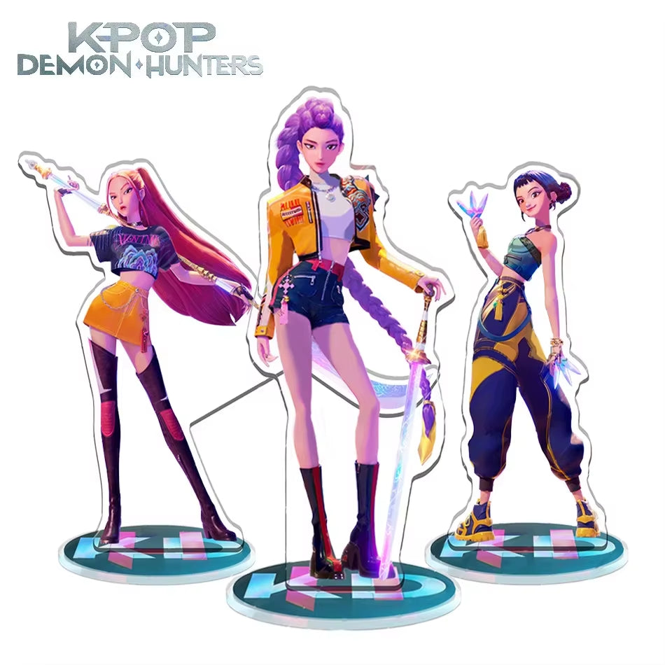 Kpop's Fierce Feline Fighters: Saja Boys Stand Tall in Your Living Room Like the Ultimate Demon-Slaying Decor!