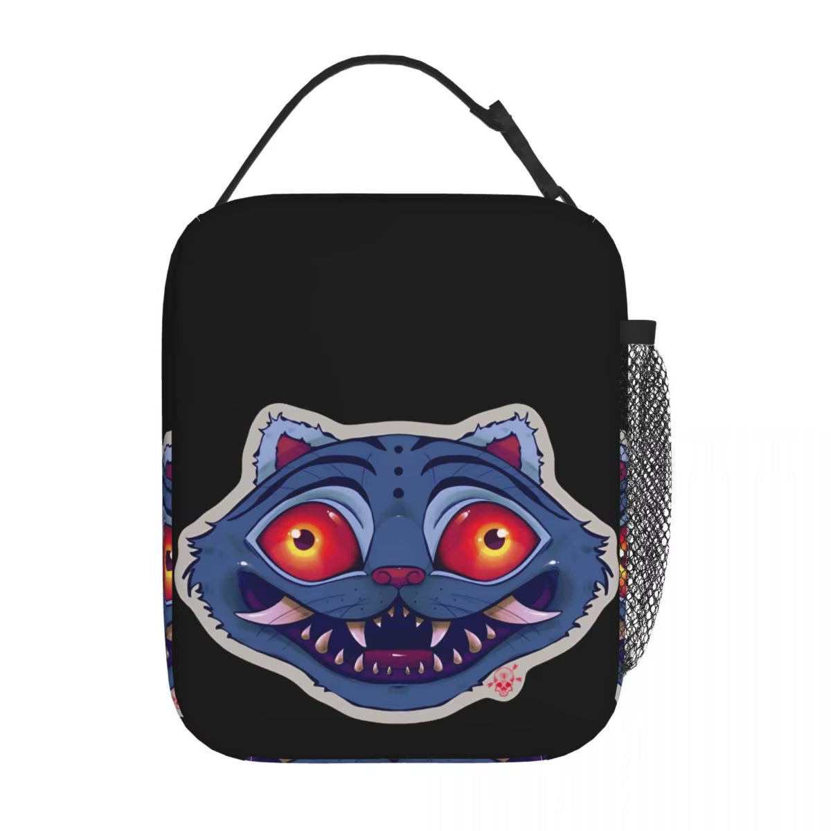 Kpop Demon Slayer Snack Attack Tote: The Ultimate Lunchbox for Anime Aficionados and Tiger Enthusiasts!