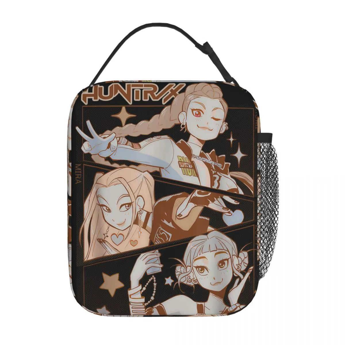 Kpop Demon Slayer Snack Attack Tote: The Ultimate Lunchbox for Anime Aficionados and Tiger Enthusiasts!