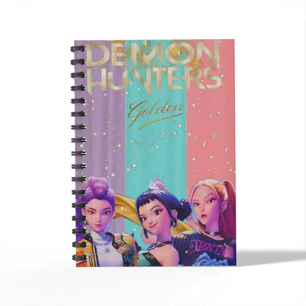Anime Movie K-Pop Demon Hunters Notebooks A6 Stationery Coil Writing Pads for Students School Supplies Office Accessories Gift