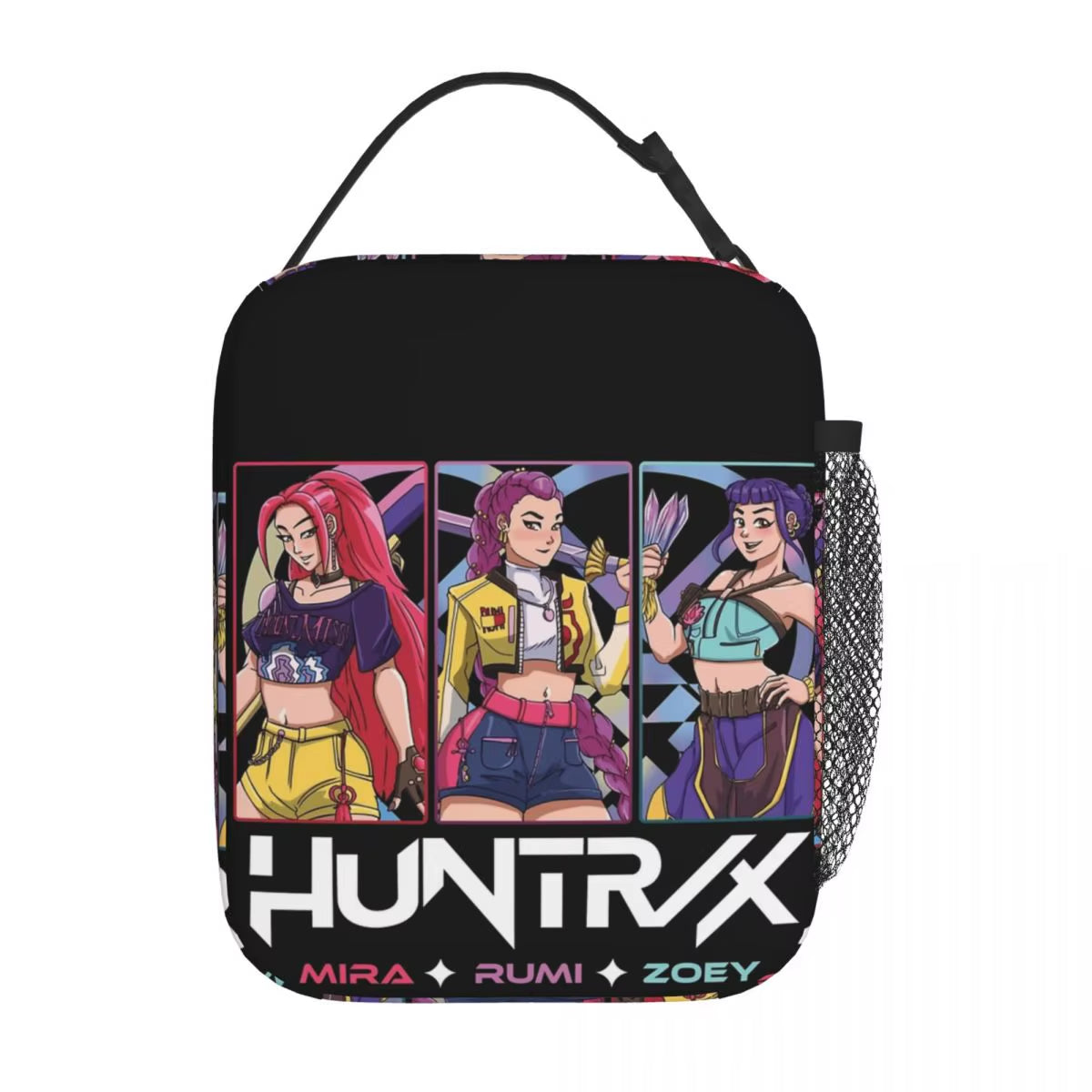 Kpop Demon Slayer Snack Attack Tote: The Ultimate Lunchbox for Anime Aficionados and Tiger Enthusiasts!